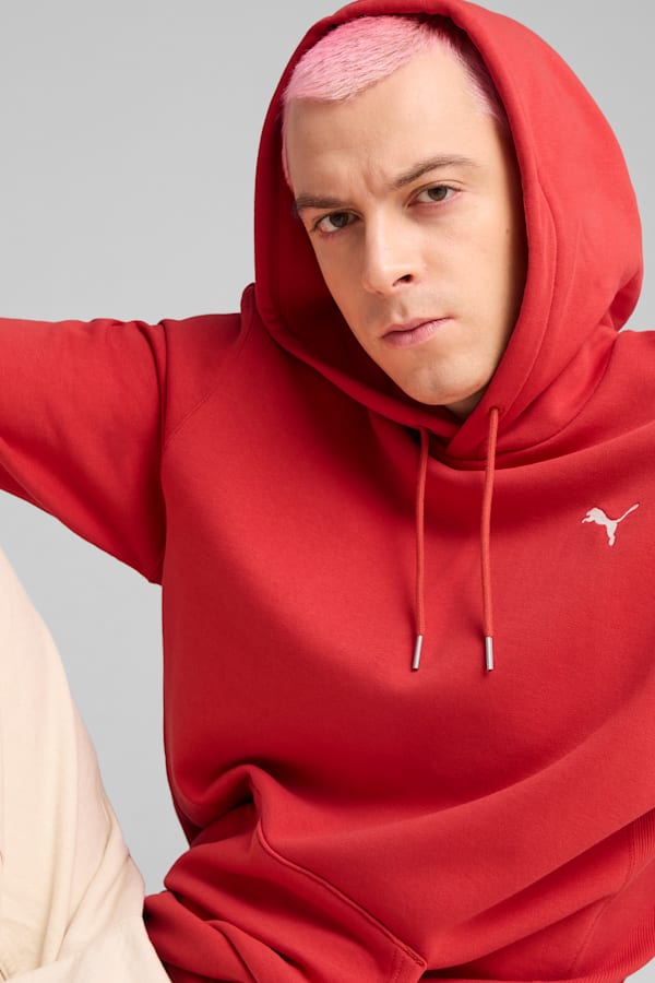 WARDROBE Essentials Hoodie Men, Red Fire, extralarge-GBR