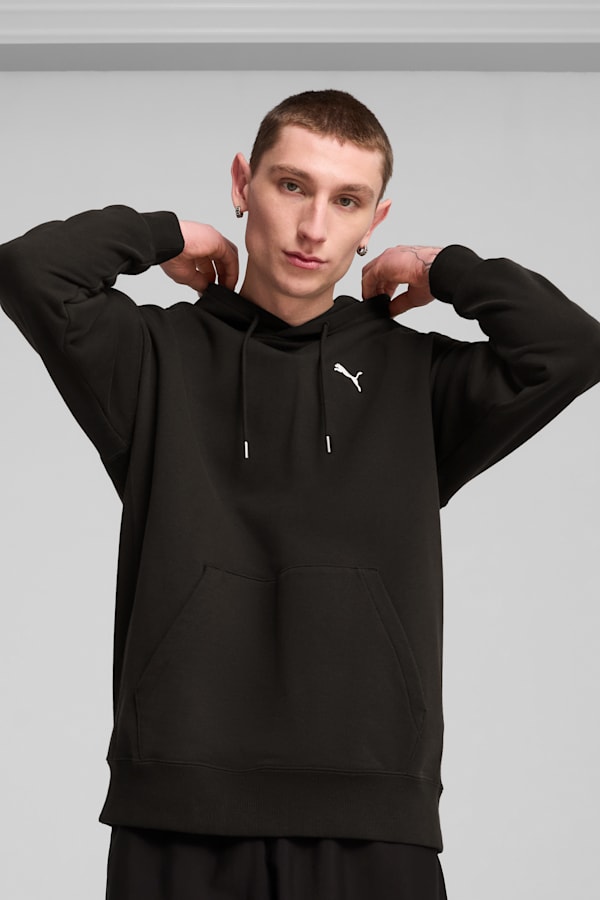 WARDROBE ESS Relaxed Hoodie Men, PUMA Black, extralarge