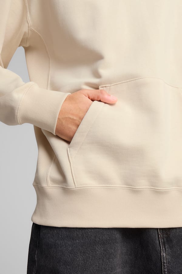 WARDROBE ESS Relaxed Hoodie Men, Alpine Snow, extralarge