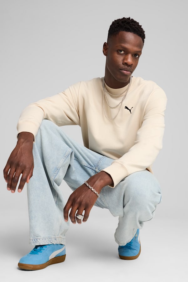 WARDROBE ESS Relaxed Crew Men, Alpine Snow, extralarge