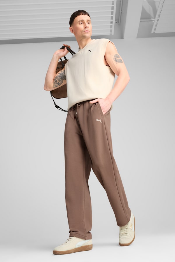 WARDROBE Essentials Relaxed Sweatpants Men, Totally Taupe, extralarge