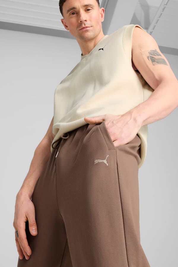 WARDROBE Essentials Relaxed Sweatpants Men, Totally Taupe, extralarge