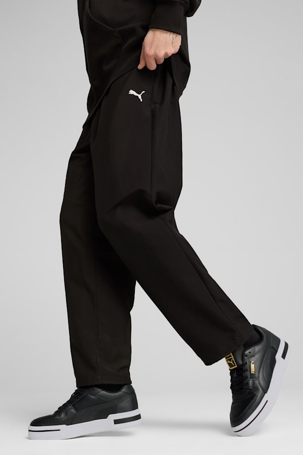 WARDROBE Essentials Relaxed Pants Men, PUMA Black, extralarge