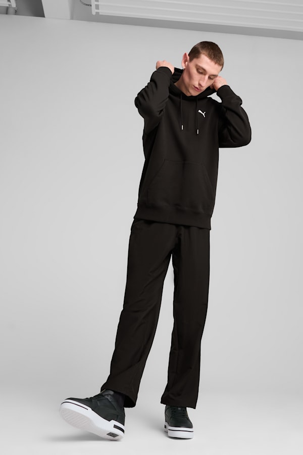 WARDROBE Essentials Relaxed Pants Men, PUMA Black, extralarge