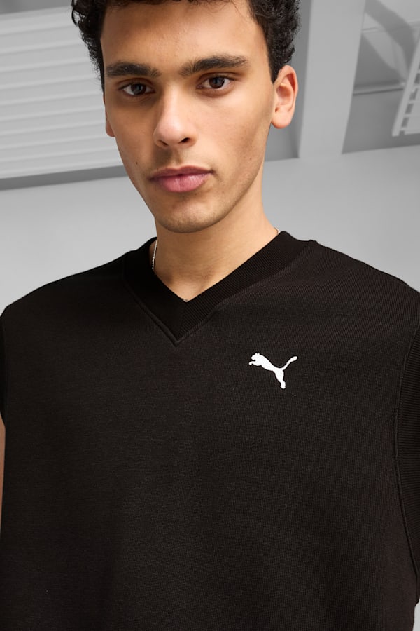 WARDROBE Essentials Relaxed Vest Men, PUMA Black, extralarge