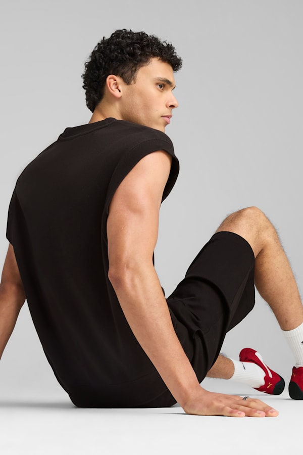 WARDROBE Essentials Relaxed Vest Men, PUMA Black, extralarge