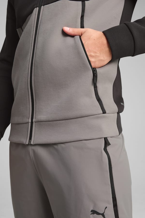 PUMATECH Full-Zip Hoodie Men, Cast Iron, extralarge