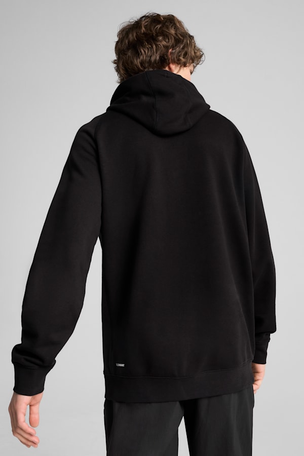 PUMATECH DELTAKNIT Relaxed Hoodie Men, PUMA Black, extralarge