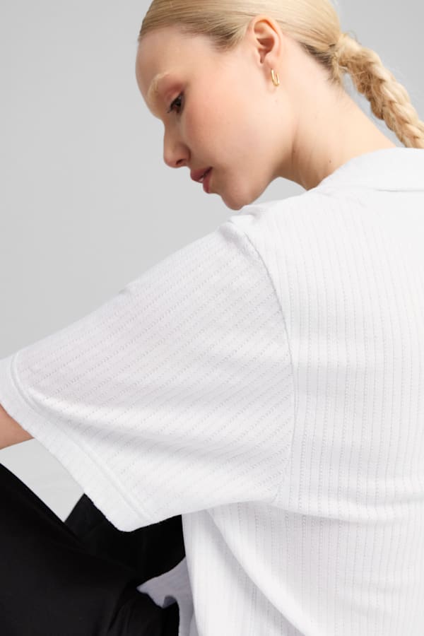 WARDROBE Essentials Shirt Pointelle Women