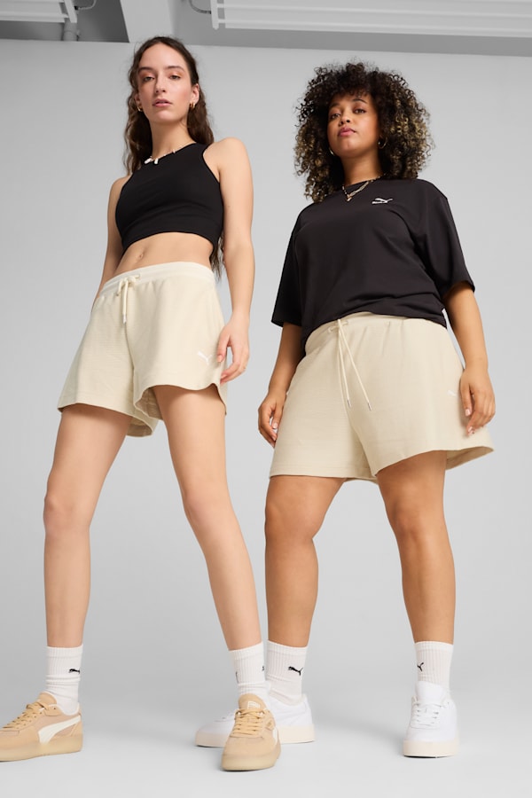 PREMIUM Essentials A-Line Shorts 4' Jacquard Women, Alpine Snow, extralarge