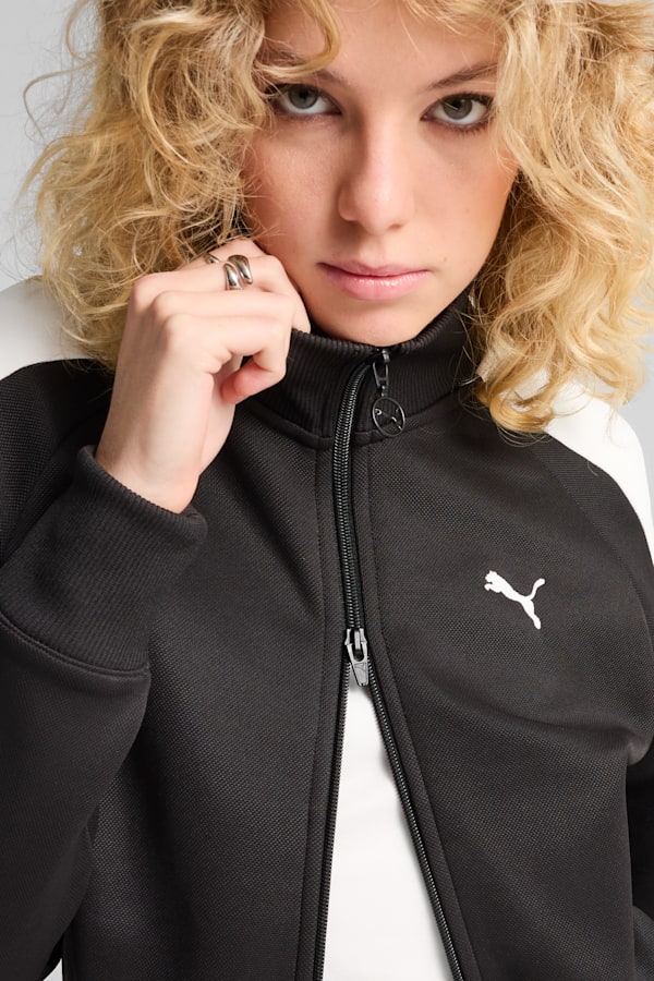 T7 ALWAYS ON Short Track Jacket Women, PUMA Black, extralarge