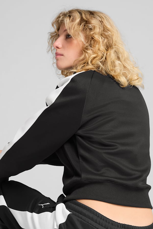 T7 ALWAYS ON Short Track Jacket Women, PUMA Black, extralarge