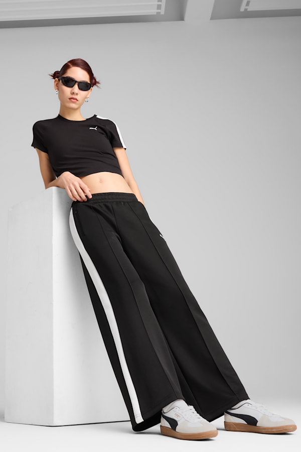 T7 Low Rise Track Pants Women, PUMA Black, extralarge