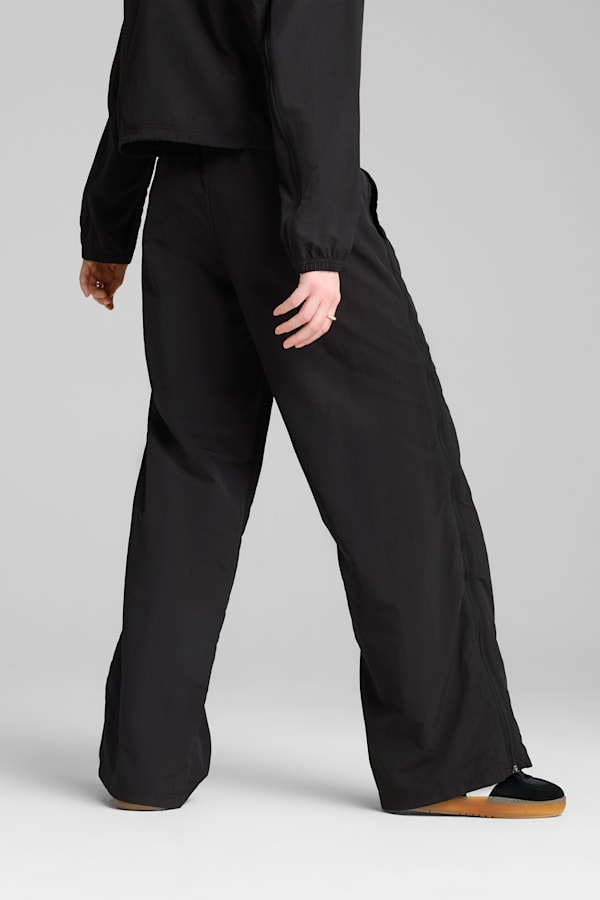DARE TO Relaxed Woven Zip-Off Pants Women, PUMA Black, extralarge-GBR