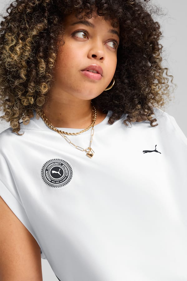 Jer-She Dress Women, PUMA White, extralarge