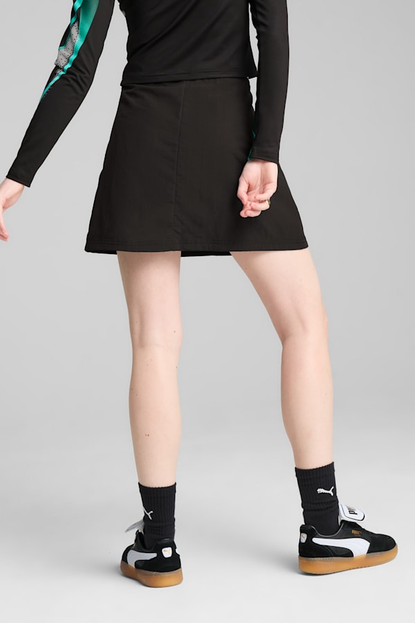 DARE TO Zip Woven Skirt Women, PUMA Black, extralarge