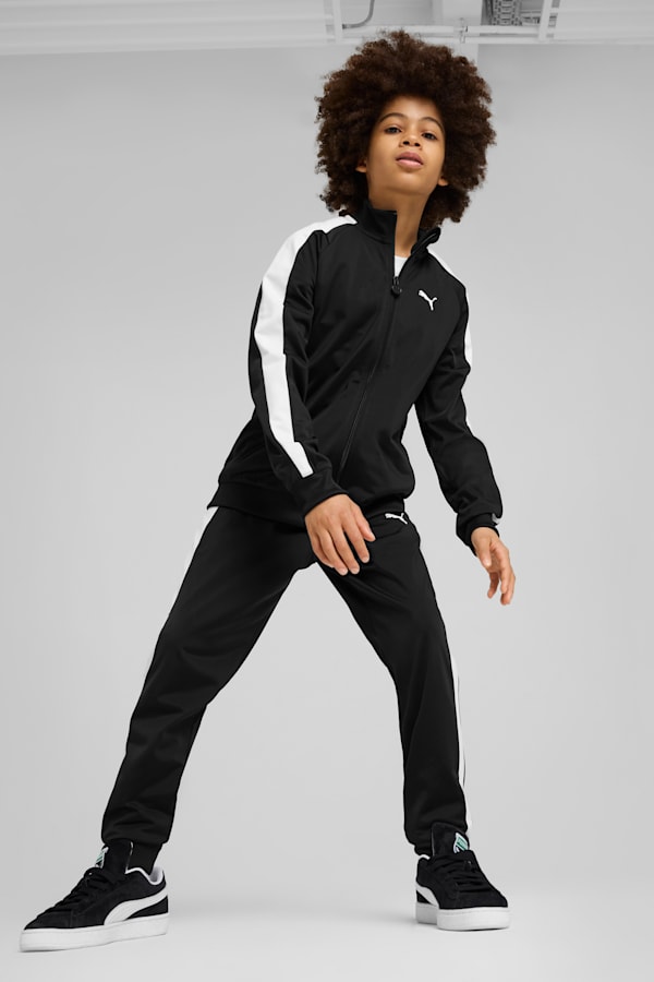 T7 ALWAYS ON Track Jacket Youth, PUMA Black, extralarge