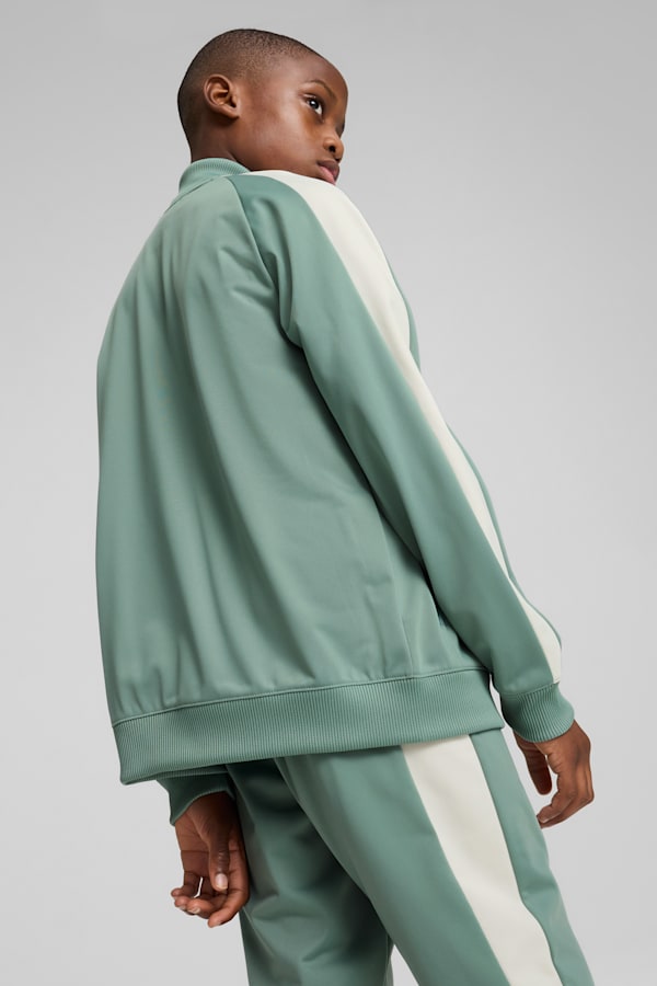 T7 ALWAYS ON Track Jacket Youth, Green Moon, extralarge