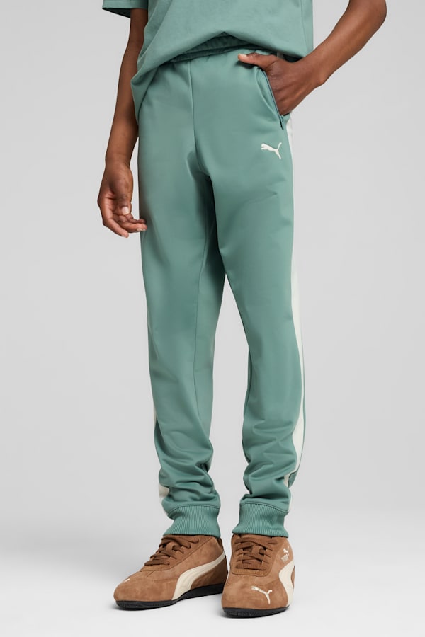 T7 ALWAYS ON Track Pants Youth, Green Moon, extralarge