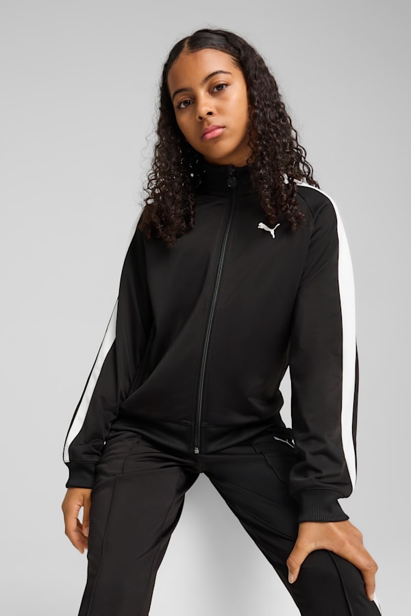 T7 ALWAYS ON Track Jacket Youth, PUMA Black, extralarge