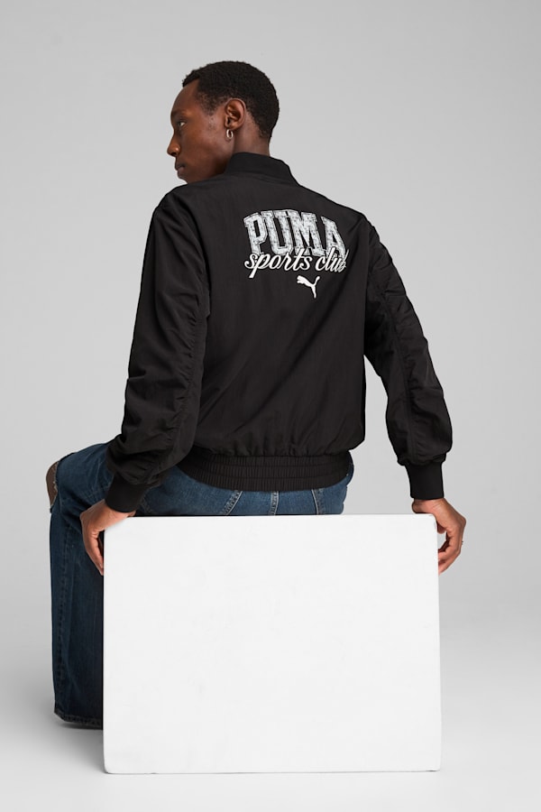 PUMA Class Bomber Men, PUMA Black, extralarge