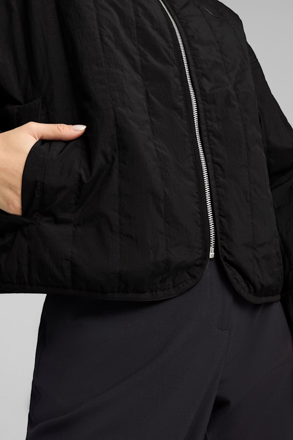 Relaxed Reversible Liner Jacket Women, PUMA Black, extralarge