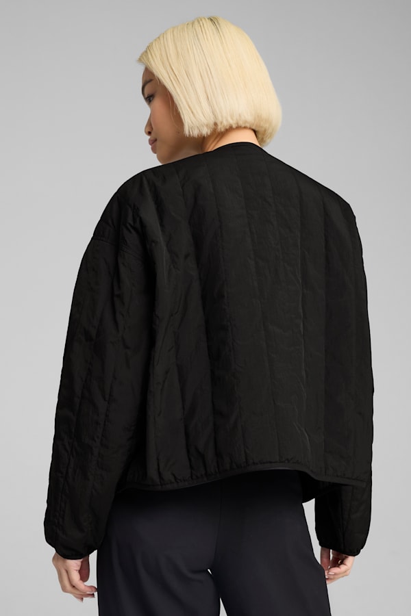 Relaxed Reversible Liner Jacket Women, PUMA Black, extralarge