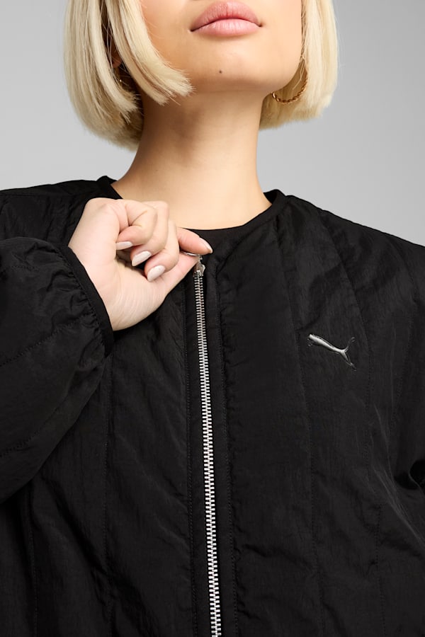 Relaxed Reversible Liner Jacket Women, PUMA Black, extralarge
