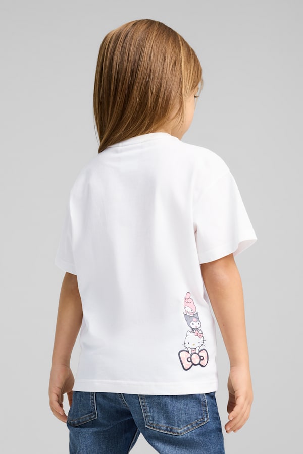 PUMA x HELLO KITTY AND FRIENDS Relaxed Graphic Tee Kids, PUMA White, extralarge-GBR