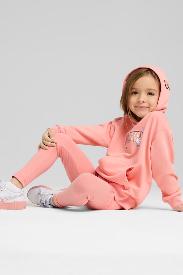 PUMA x HELLO KITTY AND FRIENDS Relaxed Hoodie Kids, Pink Fruit, extralarge-GBR