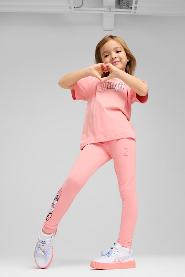 PUMA x HELLO KITTY AND FRIENDS High-Waisted Leggings Kids, Pink Fruit, extralarge-GBR