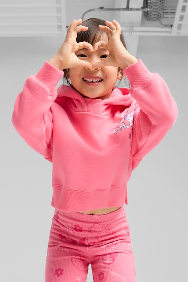 PUMA x HELLO KITTY AND FRIENDS Relaxed Graphic Fleece Hoodie Kids, Magic Rose, extralarge-GBR