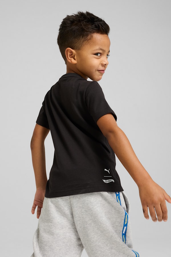 PUMA x HOT WHEELS™ Graphic Tee Kids, PUMA Black, extralarge-GBR