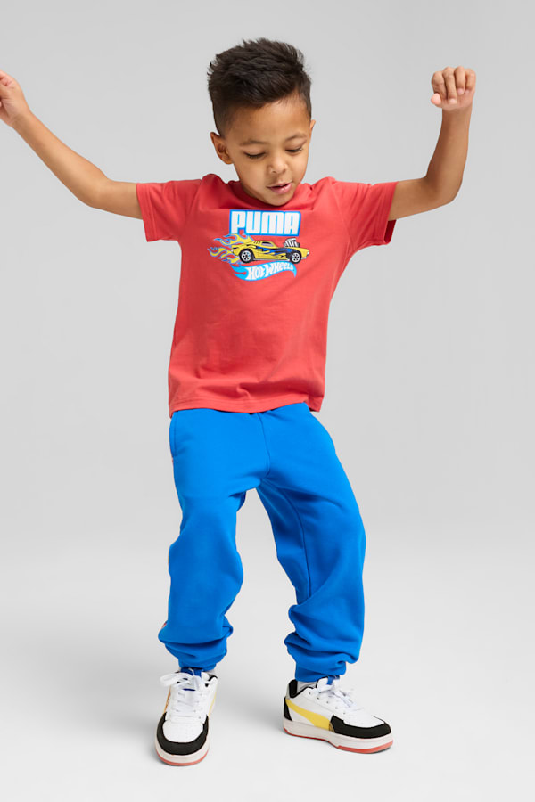 PUMA x HOT WHEELS™ Graphic Tee Kids, Red Fire, extralarge-GBR