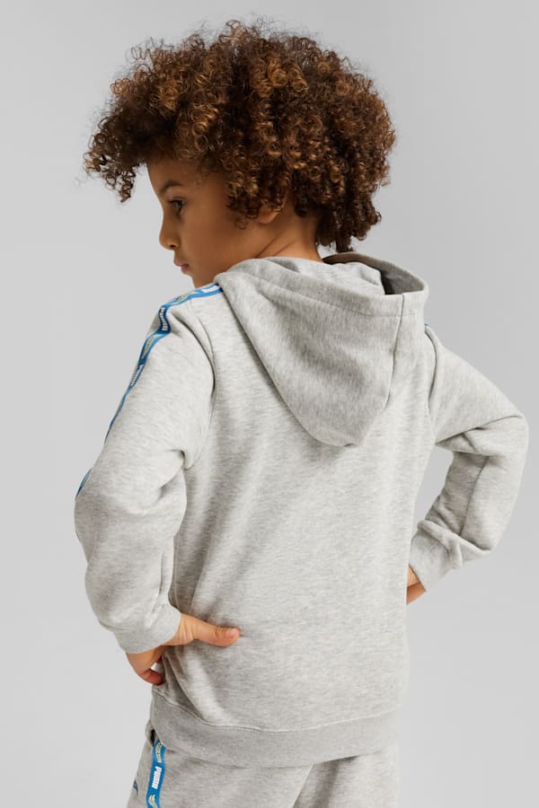 PUMA x HOT WHEELS™ Hoodie Kids, Light Gray Heather, extralarge-GBR