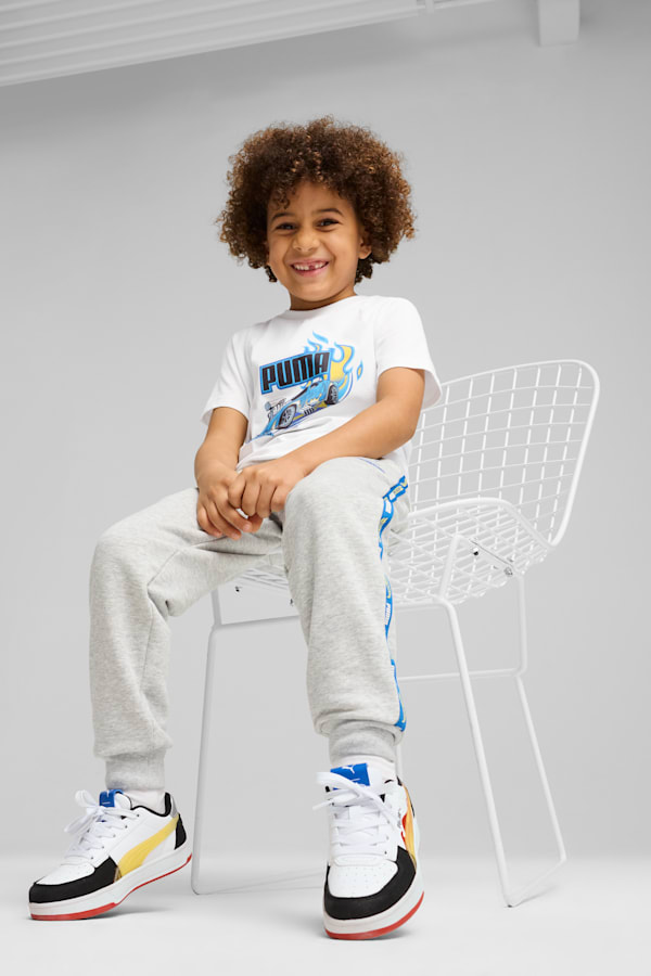 PUMA x HOT WHEELS™ Sweatpants Kids, Light Gray Heather, extralarge-GBR