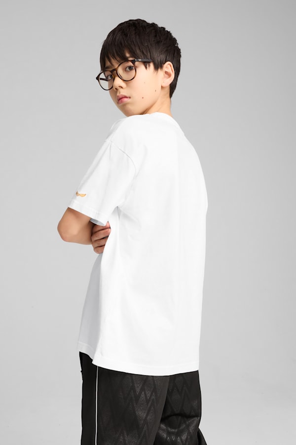 PUMA x HARRY POTTER Relaxed Graphic Tee Youth, PUMA White, extralarge-GBR