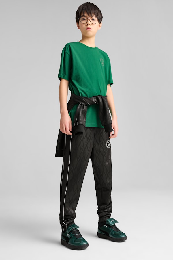 PUMA x HARRY POTTER Relaxed Graphic Tee Youth, Archive Green, extralarge-GBR