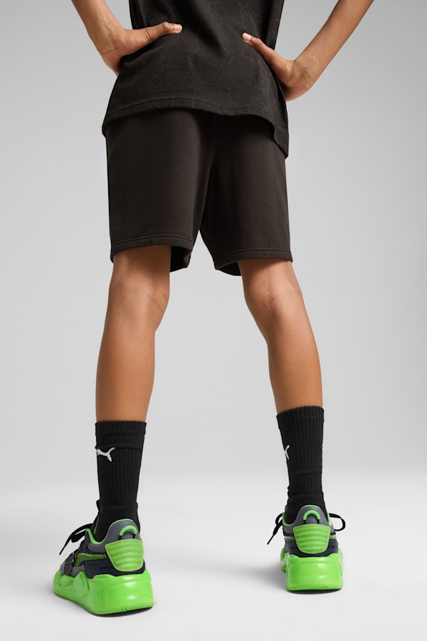 PUMA x TMNT Relaxed Shorts Youth, PUMA Black, extralarge-GBR