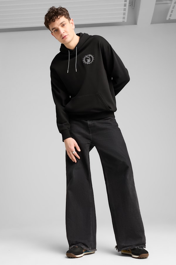 PUMA x HARRY POTTER Relaxed Hoodie Unisex, PUMA Black, extralarge-GBR