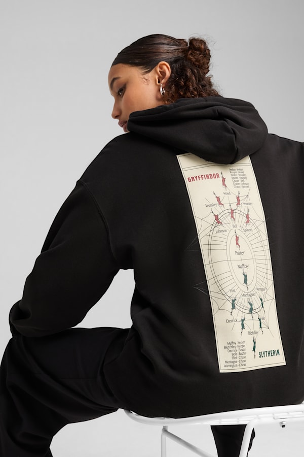 PUMA x HARRY POTTER Relaxed Hoodie Unisex, PUMA Black, extralarge-GBR