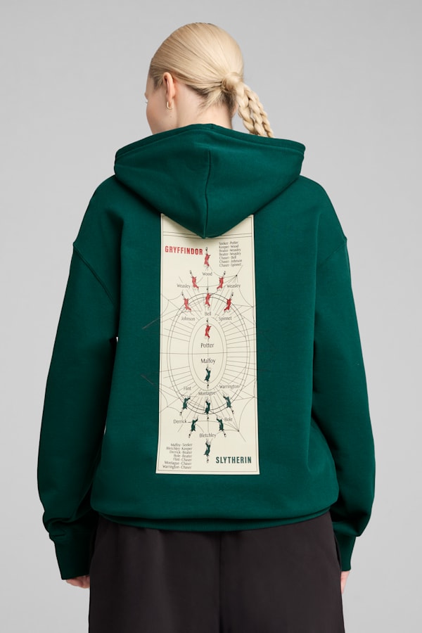 PUMA x HARRY POTTER Relaxed Hoodie Unisex, Dark Myrtle, extralarge-GBR