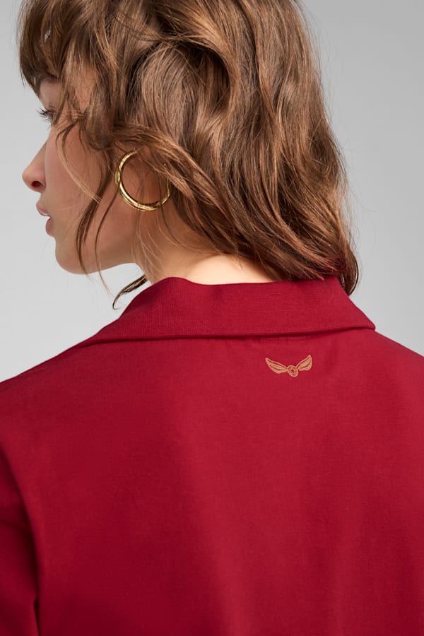 PUMA x HARRY POTTER Polo Shirt Women, Dark Crimson, extralarge-GBR