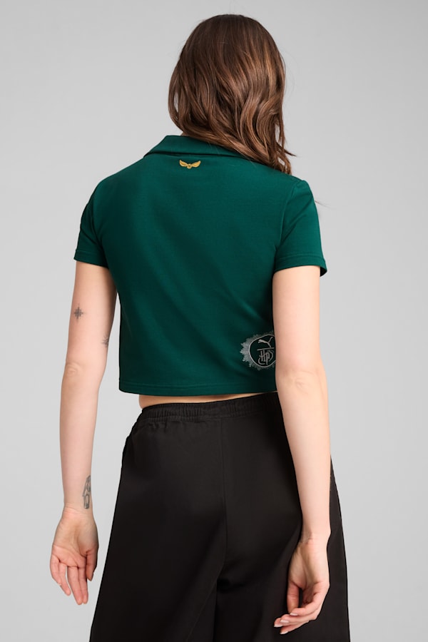 PUMA x HARRY POTTER Polo Shirt Women, Dark Myrtle, extralarge-GBR