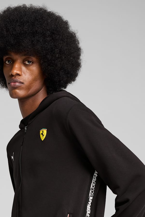 Scuderia Ferrari HP Race Sweatjacket Men, PUMA Black, extralarge