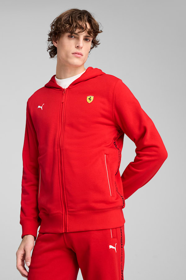 Scuderia Ferrari HP Race Sweatjacket Men, Rosso Corsa, extralarge
