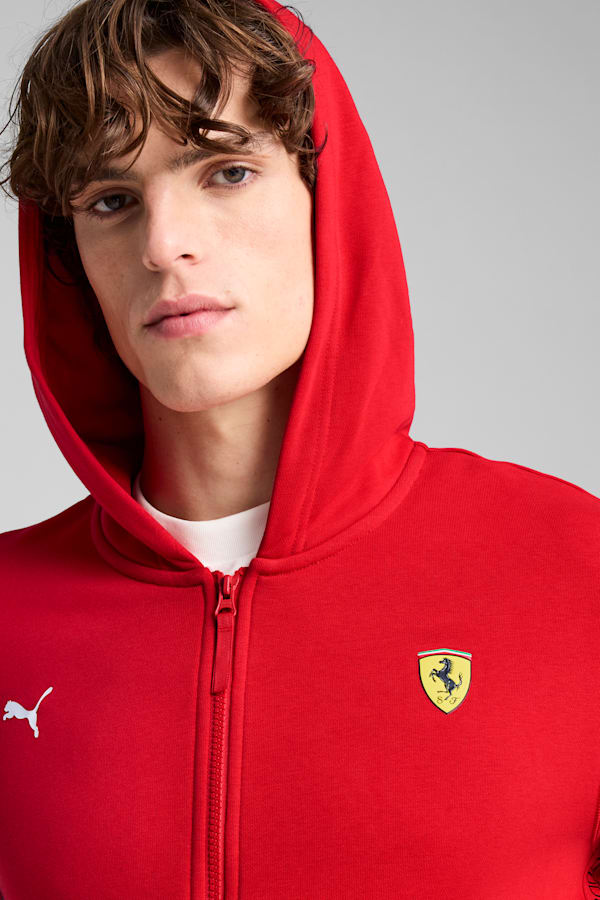 Scuderia Ferrari HP Race Sweatjacket Men, Rosso Corsa, extralarge