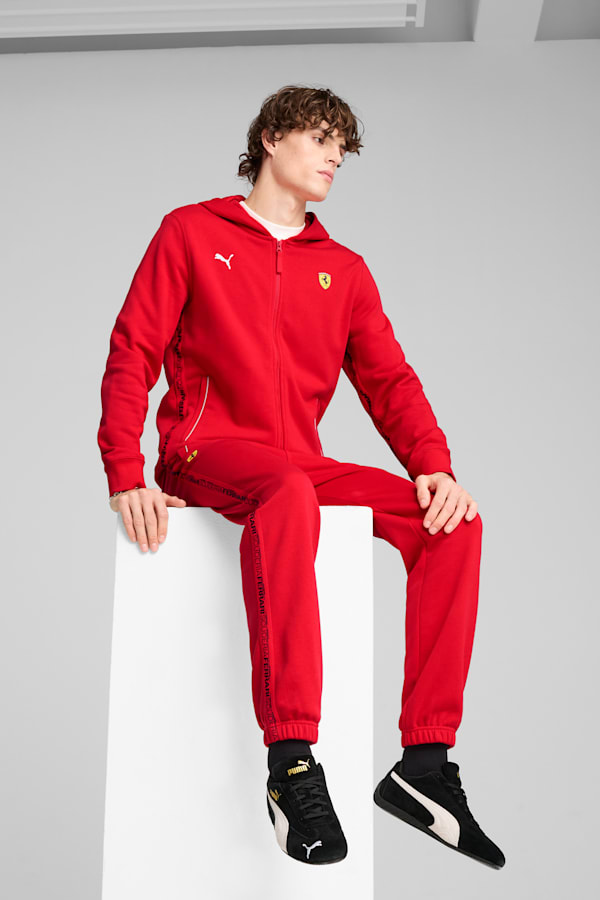 Scuderia Ferrari HP Race Sweatjacket Men, Rosso Corsa, extralarge