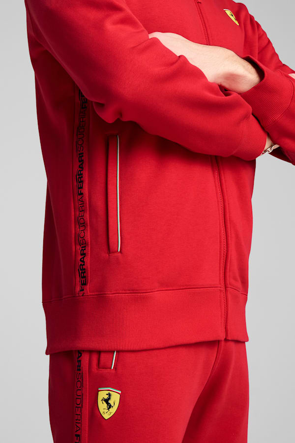 Scuderia Ferrari HP Race Sweatjacket Men, Rosso Corsa, extralarge