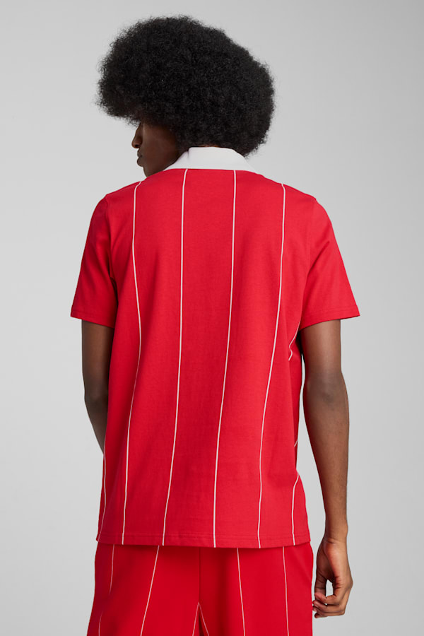 Scuderia Ferrari HP Race Premium Polo Men, Rosso Corsa, extralarge